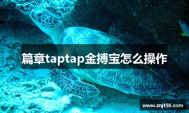 篇章taptap金搏宝怎么操作